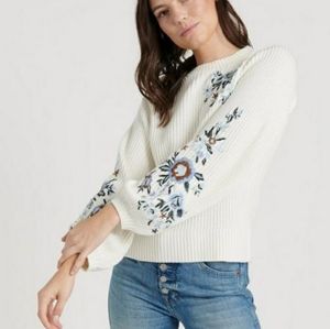 Embroidered sweater